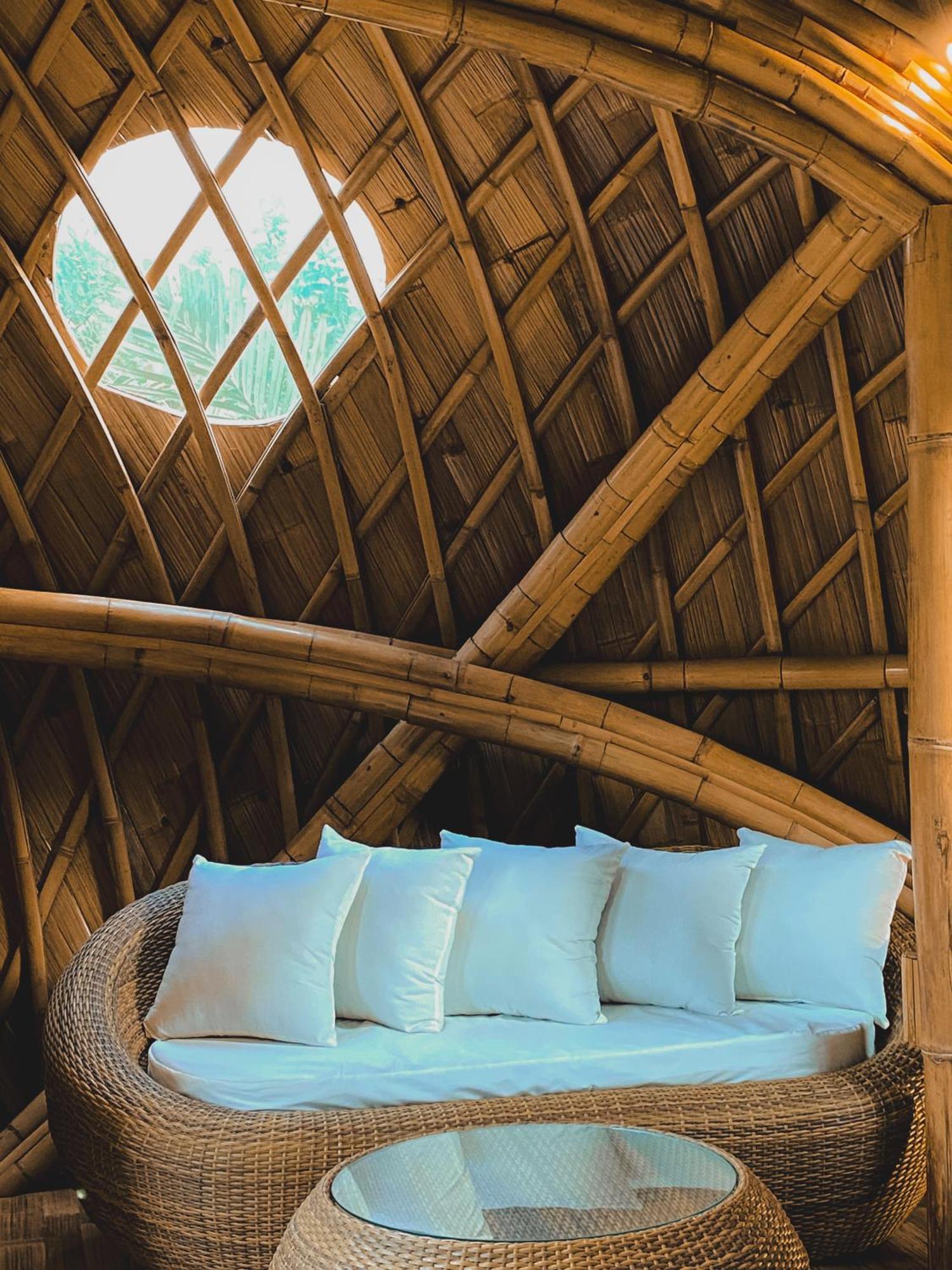 Alamvaya Bali Bamboo House Villa Sidemen  Exterior photo