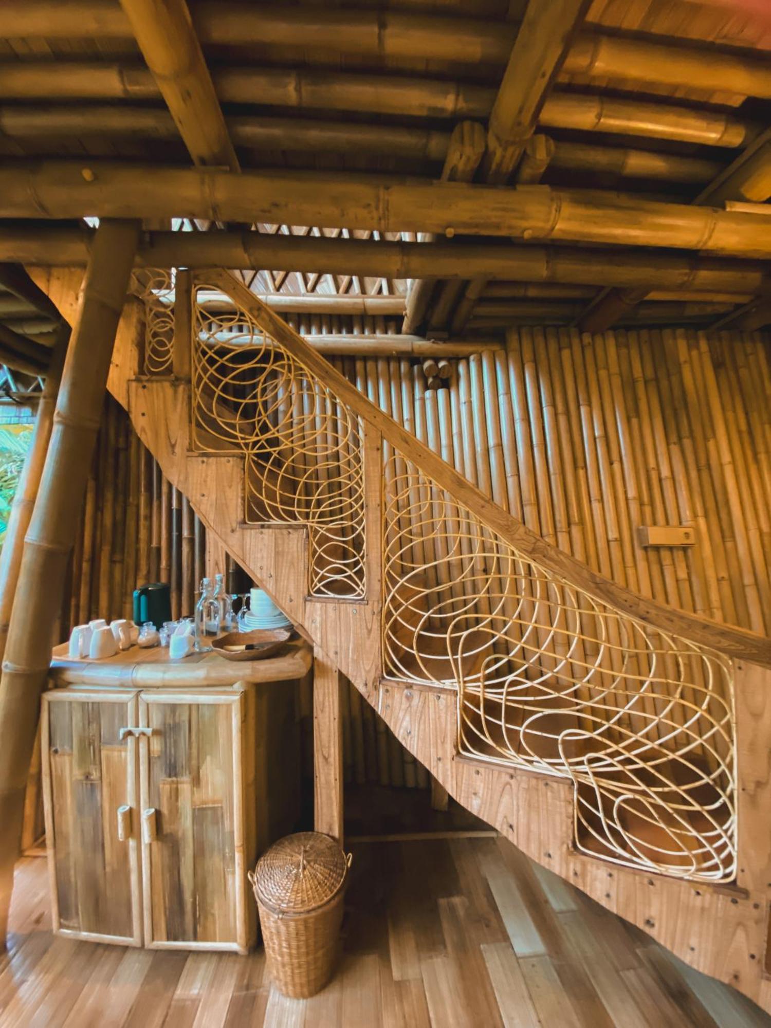 Alamvaya Bali Bamboo House Villa Sidemen  Exterior photo