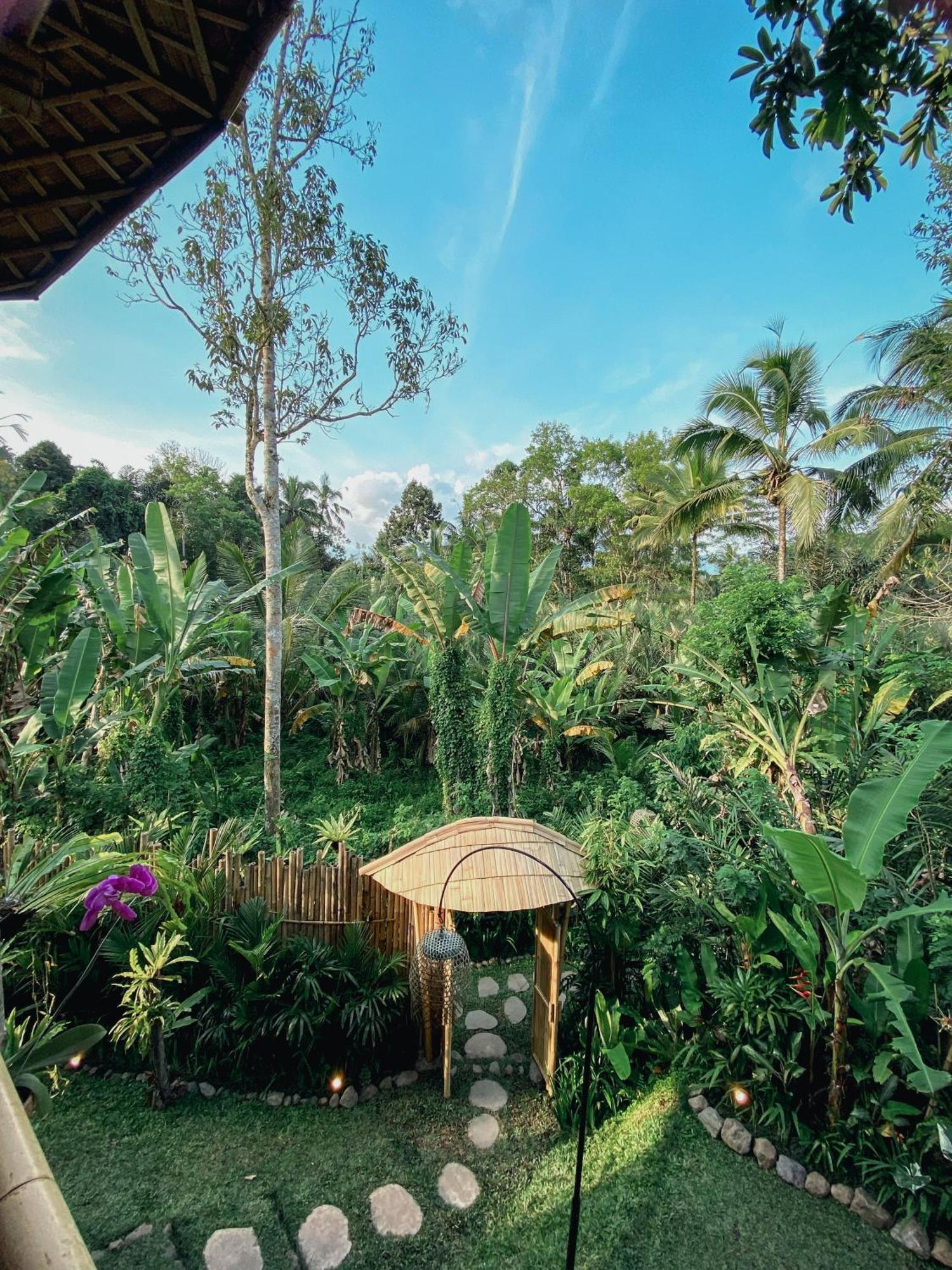 Alamvaya Bali Bamboo House Villa Sidemen  Exterior photo