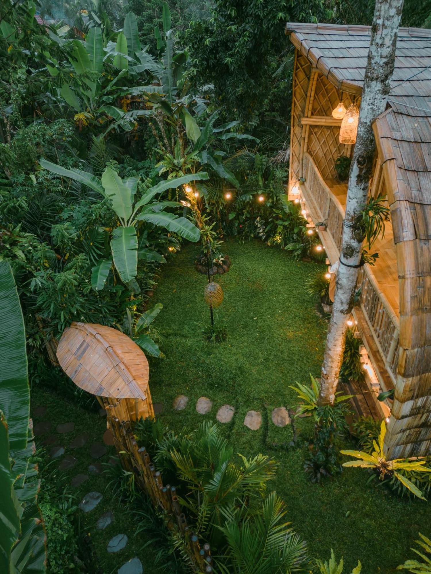 Alamvaya Bali Bamboo House Villa Sidemen  Exterior photo