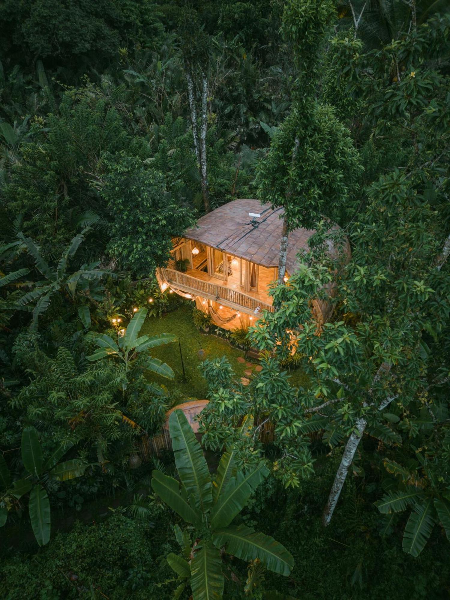 Alamvaya Bali Bamboo House Villa Sidemen  Exterior photo