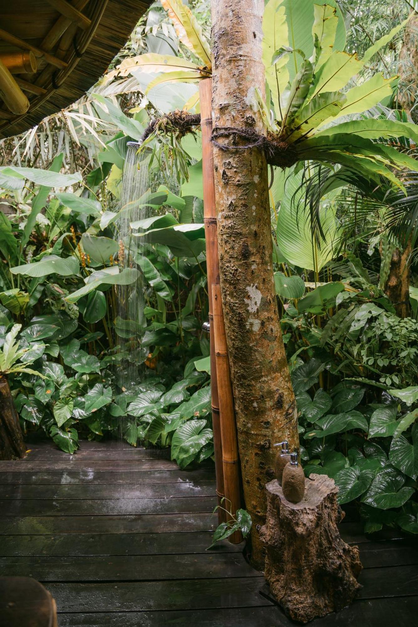 Alamvaya Bali Bamboo House Villa Sidemen  Exterior photo