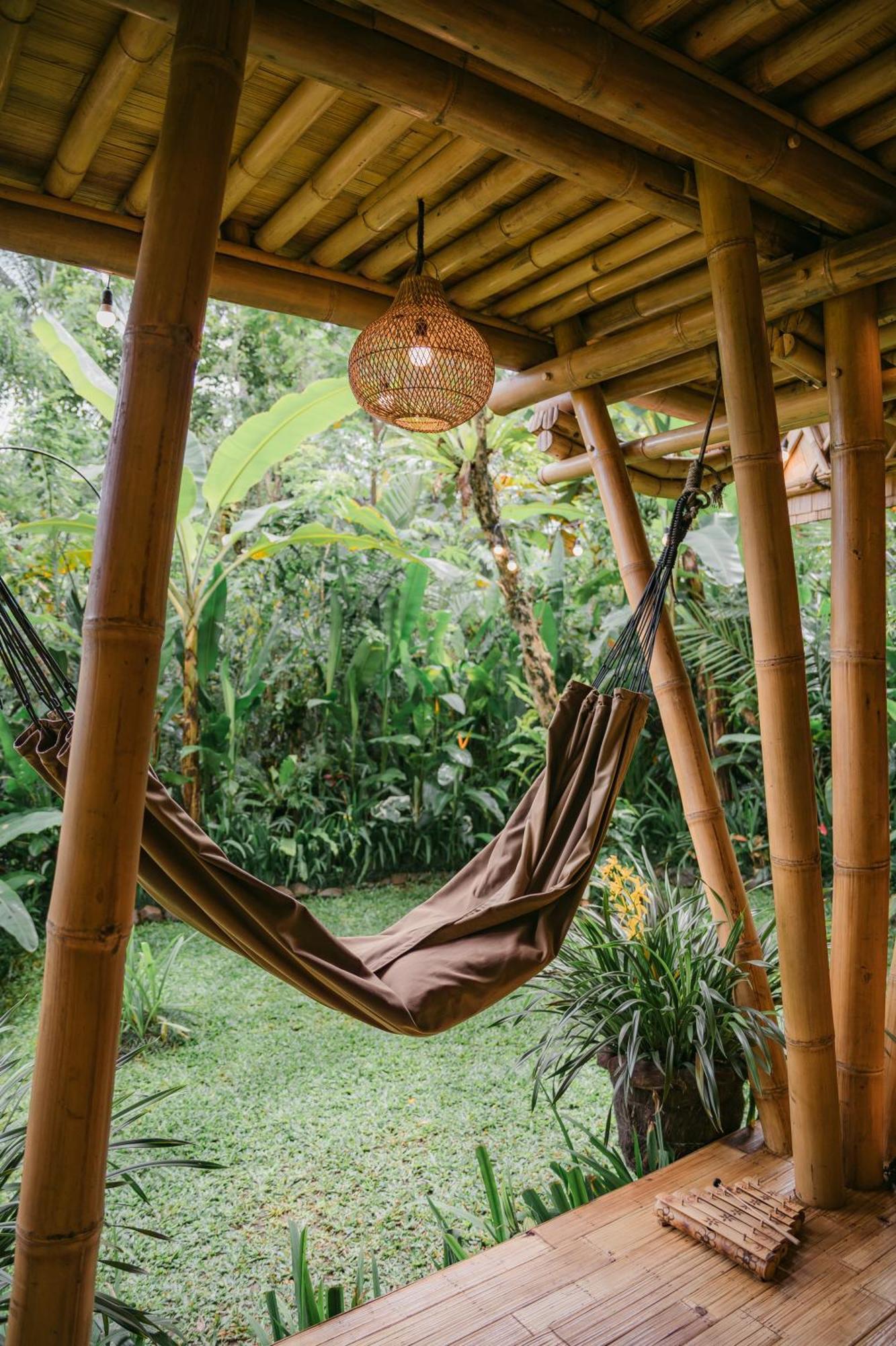 Alamvaya Bali Bamboo House Villa Sidemen  Exterior photo