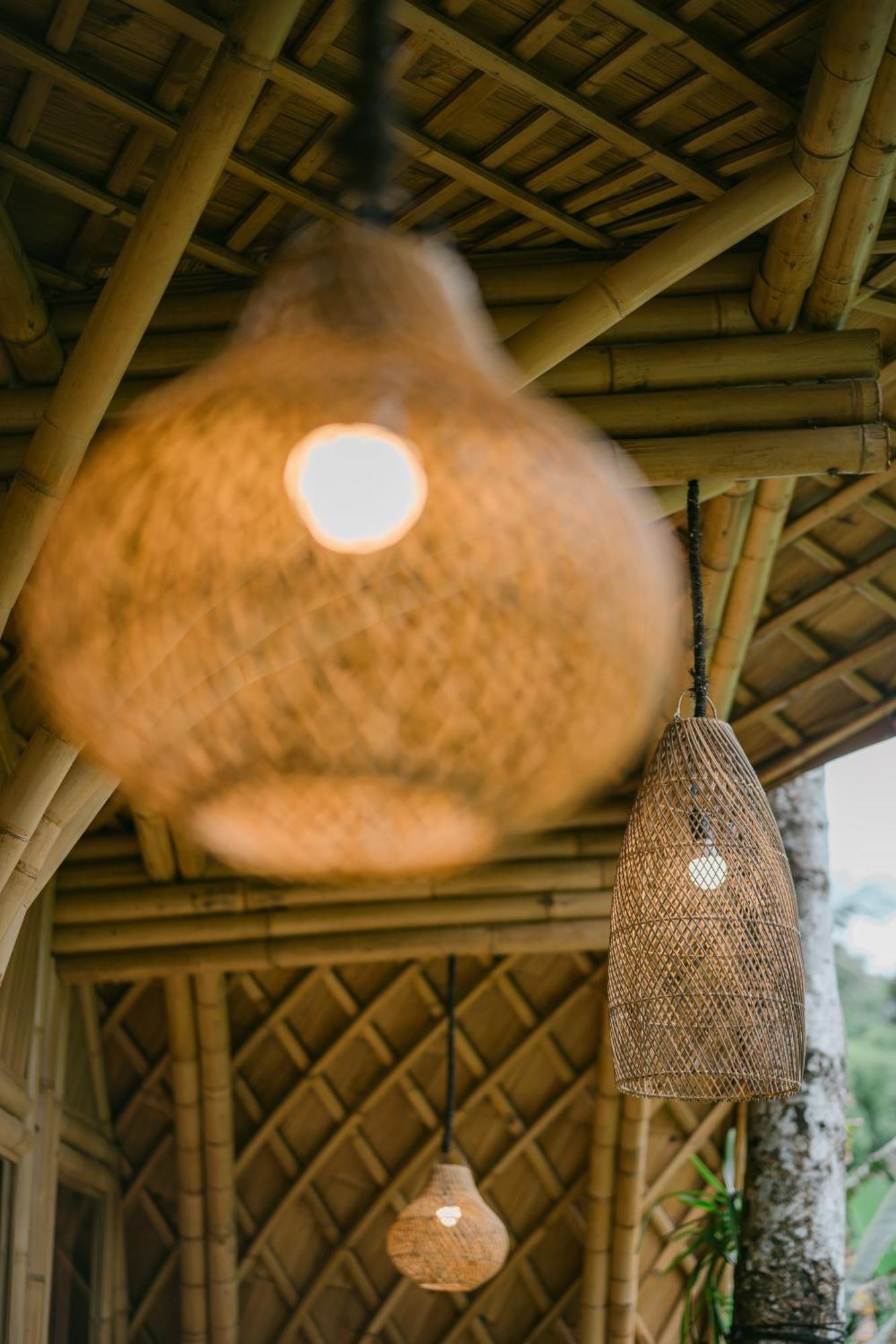 Alamvaya Bali Bamboo House Villa Sidemen  Exterior photo