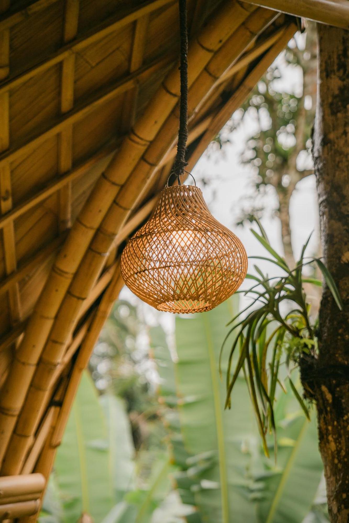 Alamvaya Bali Bamboo House Villa Sidemen  Exterior photo